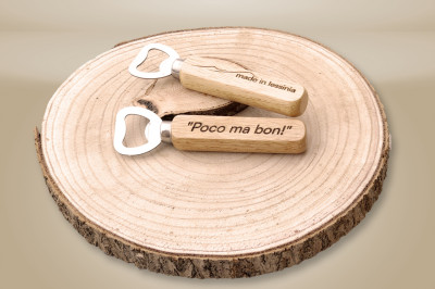 Apribottiglie in Legno Personalizzabile