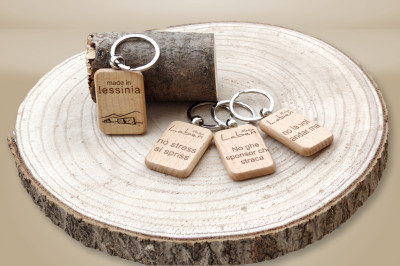 Portachiavi in Legno Personalizzabile - Lessinia